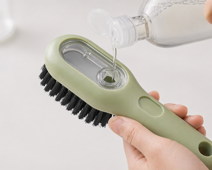 FurGlyph™ Premium Shoe Cleaning Brush with Built-in Liquid Dispenser