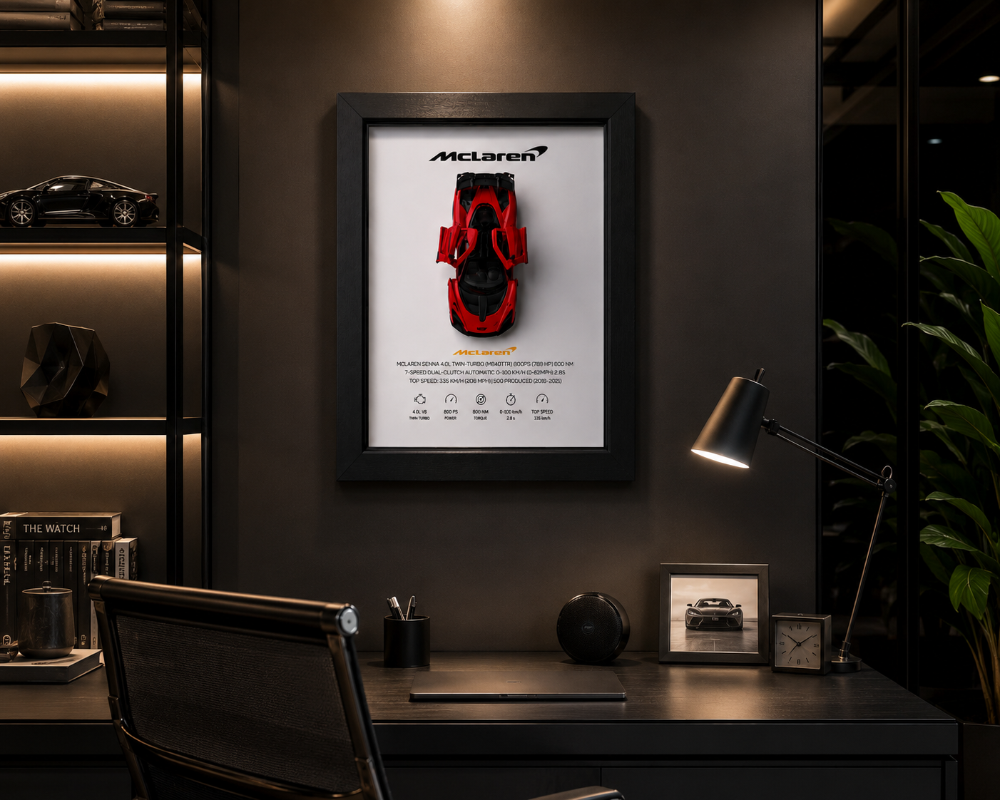 Premium Supercar Frame – McLaren Senna Edition